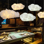 Cloud-Inspired 1-Light LED Pendant Fixture
