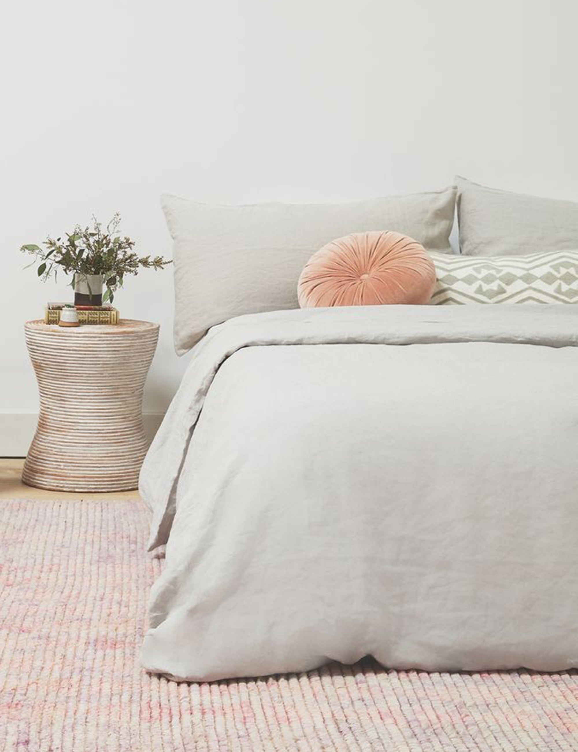 Bela Linen Duvet Set | European Flax, Stonewashed Softness