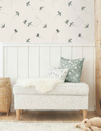 Sierra Sparrow Wallpaper | Textured Design, Nature-Inspired