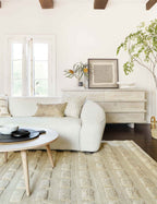 Vela Linen Pillow | Hand-Loomed Linen & Silk Weave, Soft Touch