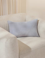 Cleo Velvet Lumbar Pillow | Luxe Texture, Soft Color