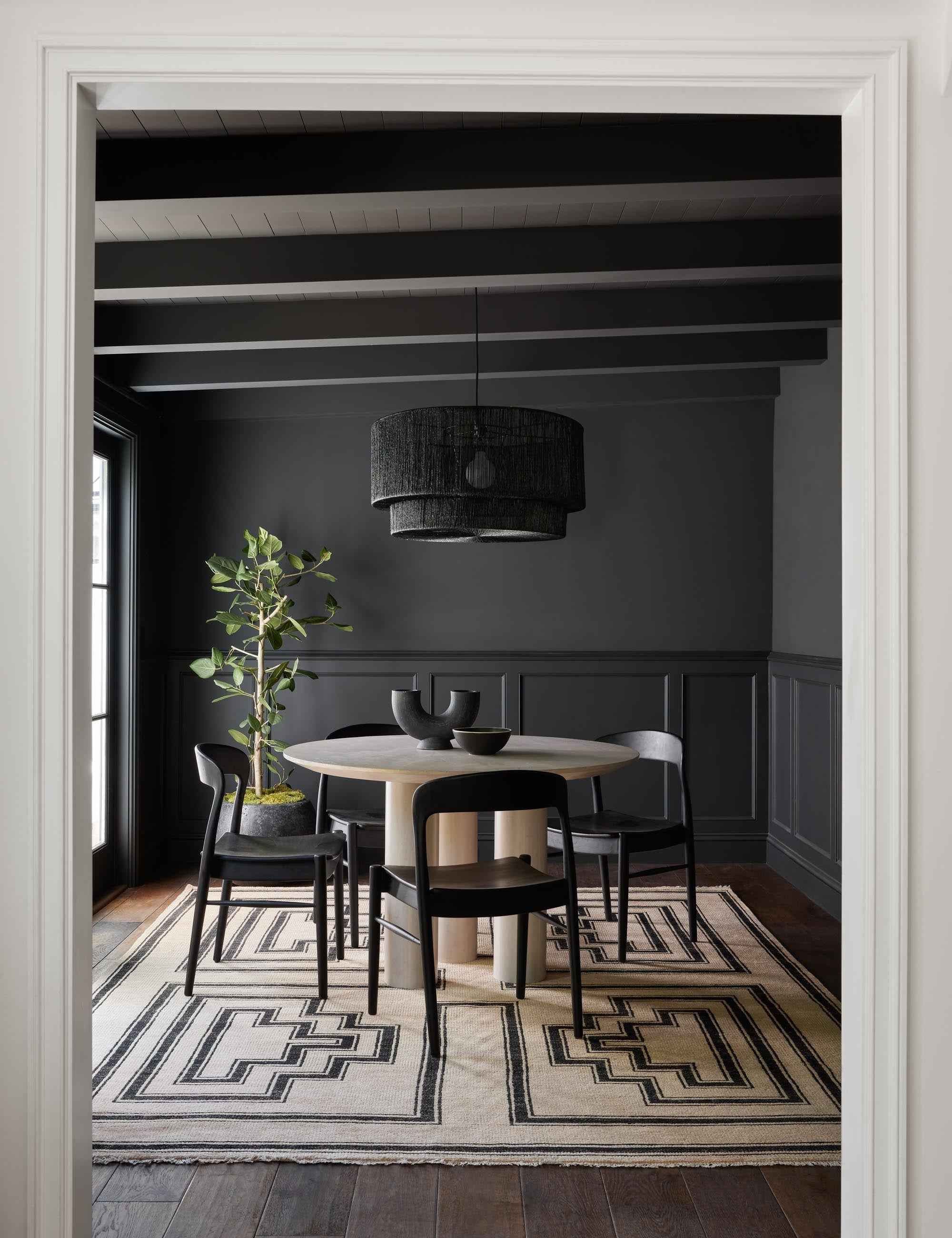 Senna Geometric Wool Rug | Hand-Knotted, Durable Design