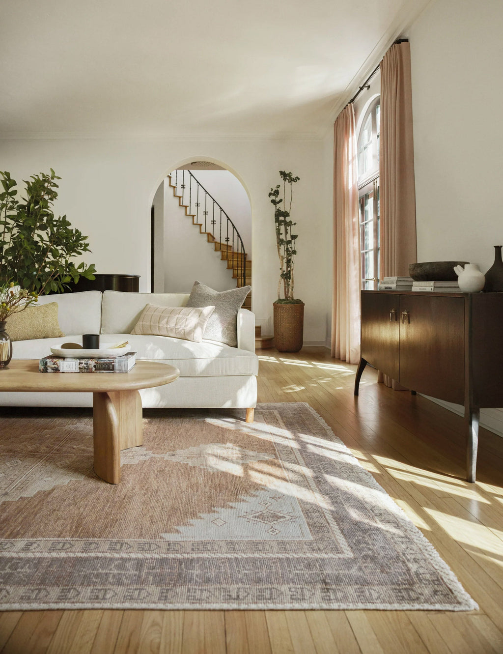 Kairo Wool Rug | Hand-Knotted, Low-Pile Geometric Design