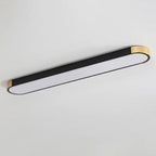 Contemporary Rectangular LED Flush Mount Ceiling Light with Minimalist Design