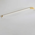 Contemporary Rectangular LED Flush Mount Ceiling Light with Minimalist Design
