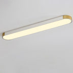 Contemporary Rectangular LED Flush Mount Ceiling Light with Minimalist Design