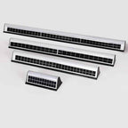 Contemporary Waterproof Outdoor Garden Wall Light with Long Acrylic Solar LED
