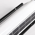 Contemporary Waterproof Outdoor Garden Wall Light with Long Acrylic Solar LED