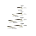Contemporary Minimalist Waterproof LED Wall Sconce Lamp in Aluminum and Acrylic for Indoor/Outdoor Use