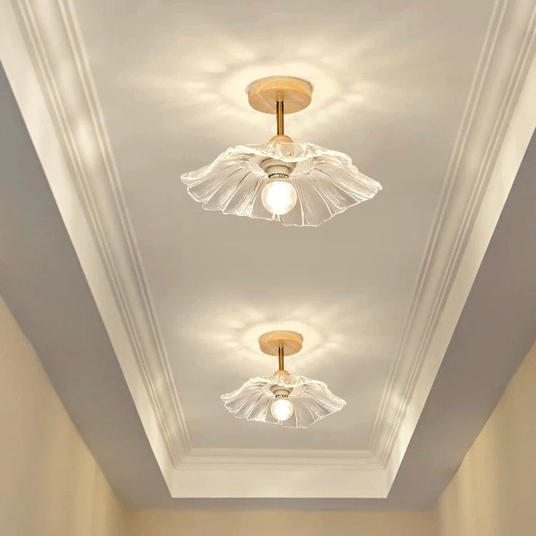Mavero - Flower Glass Ceiling Lamp