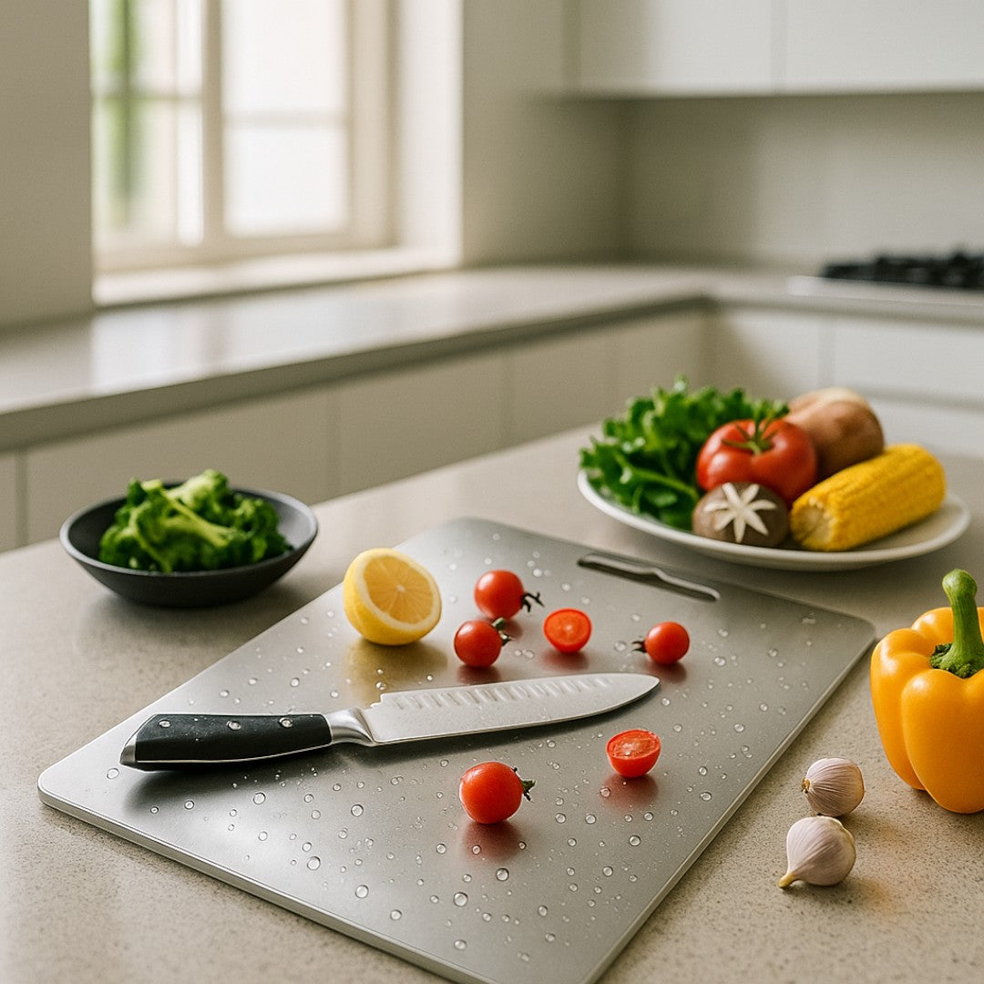 Velorane – Stainless Steel Cutting Board for Daily Use