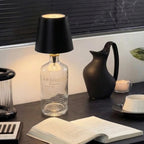 Table Lamp LED Bottle Insert Rechargeable Touch Control