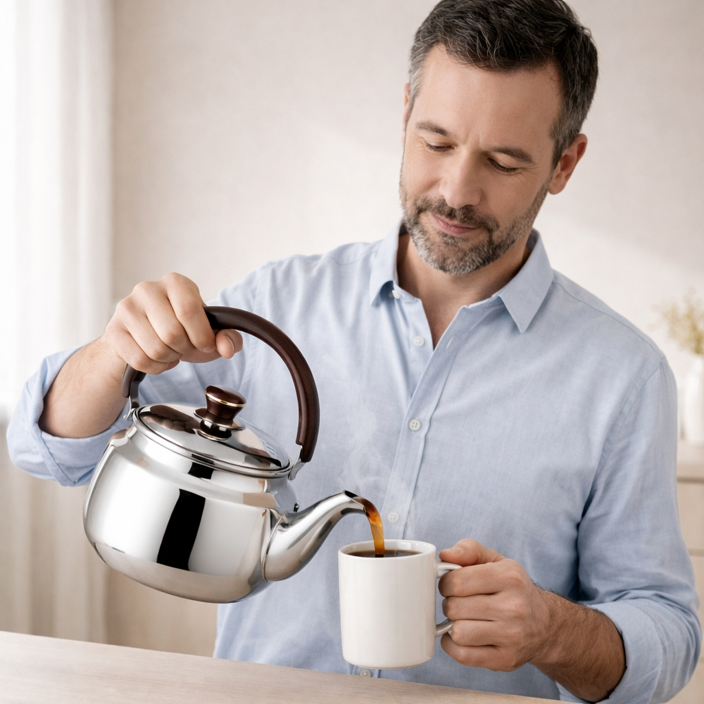 Kettle Stainless Steel Whistling Induction Compatible Multiple Capacities