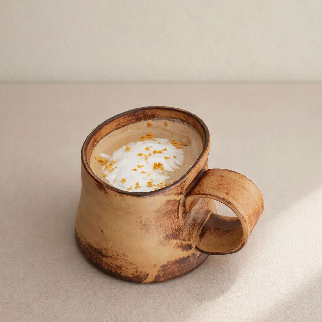 Mug Ceramic Handmade Earth Tone Coffee Cup
