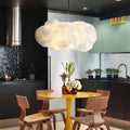 Cloud-Inspired 1-Light LED Pendant Fixture