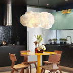 Cloud-Inspired 1-Light LED Pendant Fixture