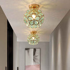 Bela Ceiling Lamp | Floral Design, Warm Light Reflection