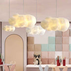 Cloud-Inspired 1-Light LED Pendant Fixture