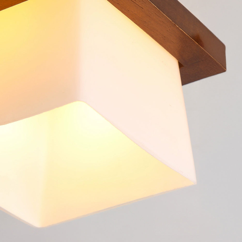 Juno Plafondlamp | Japans Minimalistisch Design, Houten Details