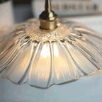 Bela Glass Pendant Light | Flower Shape, Adjustable Length 150 cm