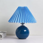 Nordic Ceramic Pleated Table Light | 1-Light