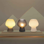 Bela Vintage Table Lamp | Ribbed Glass, Dimmable Glow
