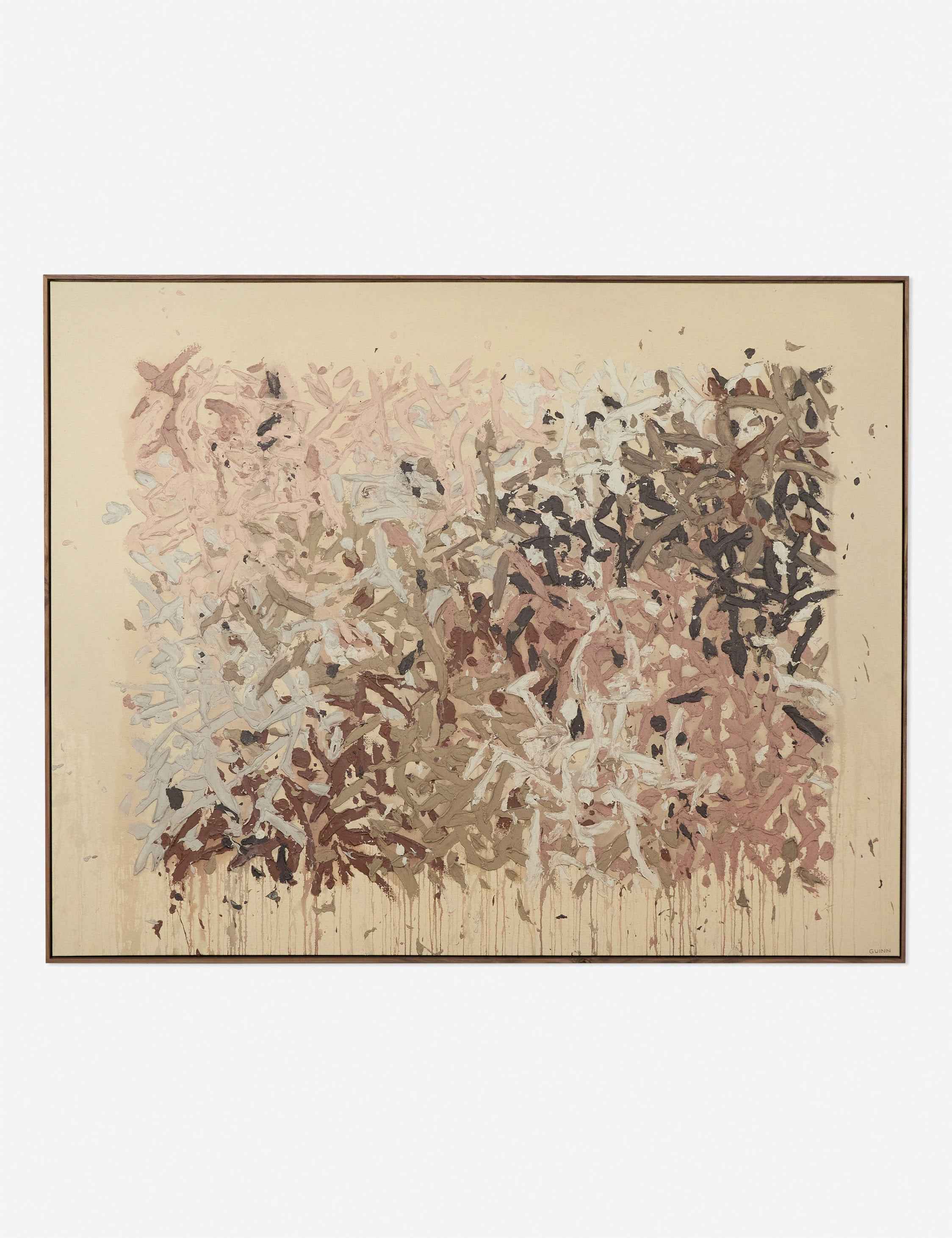 Sienna Wall Art | Abstract Textural Composition in Neutral Tones