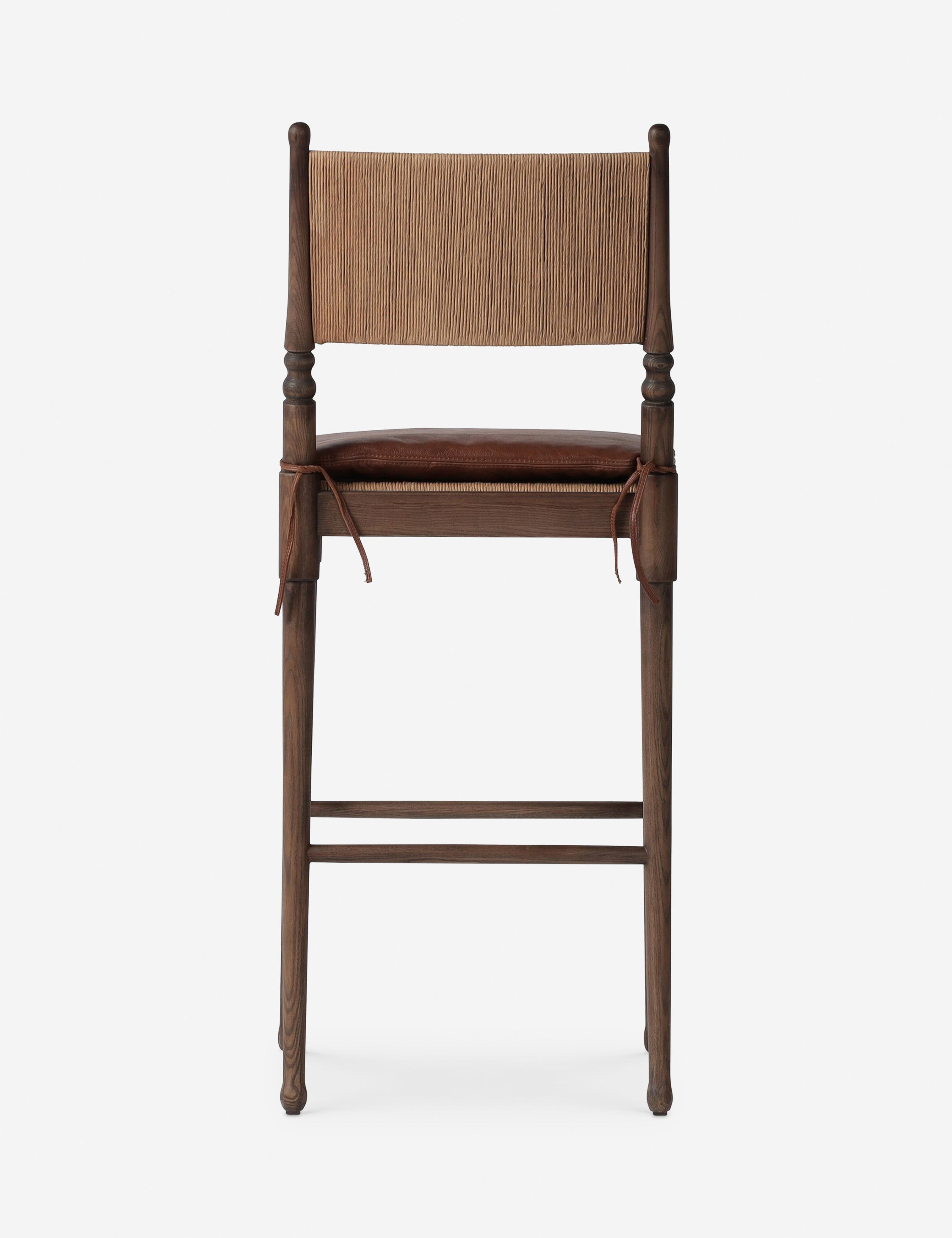 Bello Bar and Counter Stool | Woven Cord, Vintage-Inspired Design