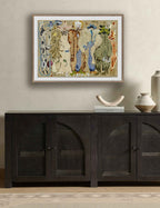Bela Wall Art | Vibrant Earthy Hues, Fluid Lines