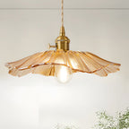 Bela Glass Pendant Light | Flower Shape, Adjustable Length 150 cm