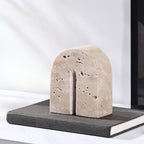Bela Small Decorative Arch | Natural Travertine Stone, Minimalist Design