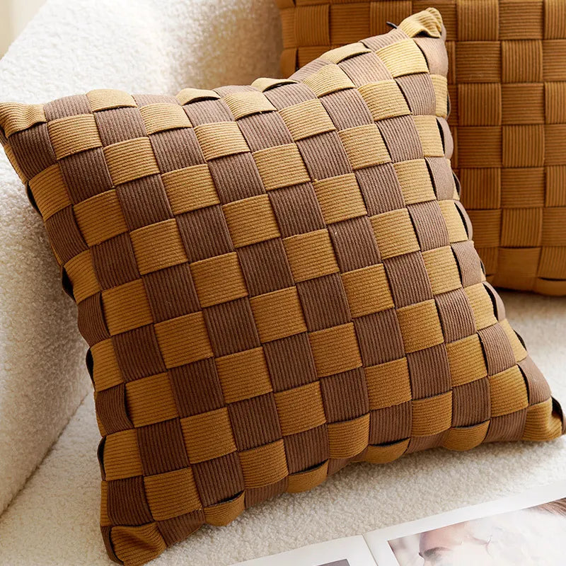 Cavalli Cushion Cover | Embroidered Animal Prints, 45x45 cm