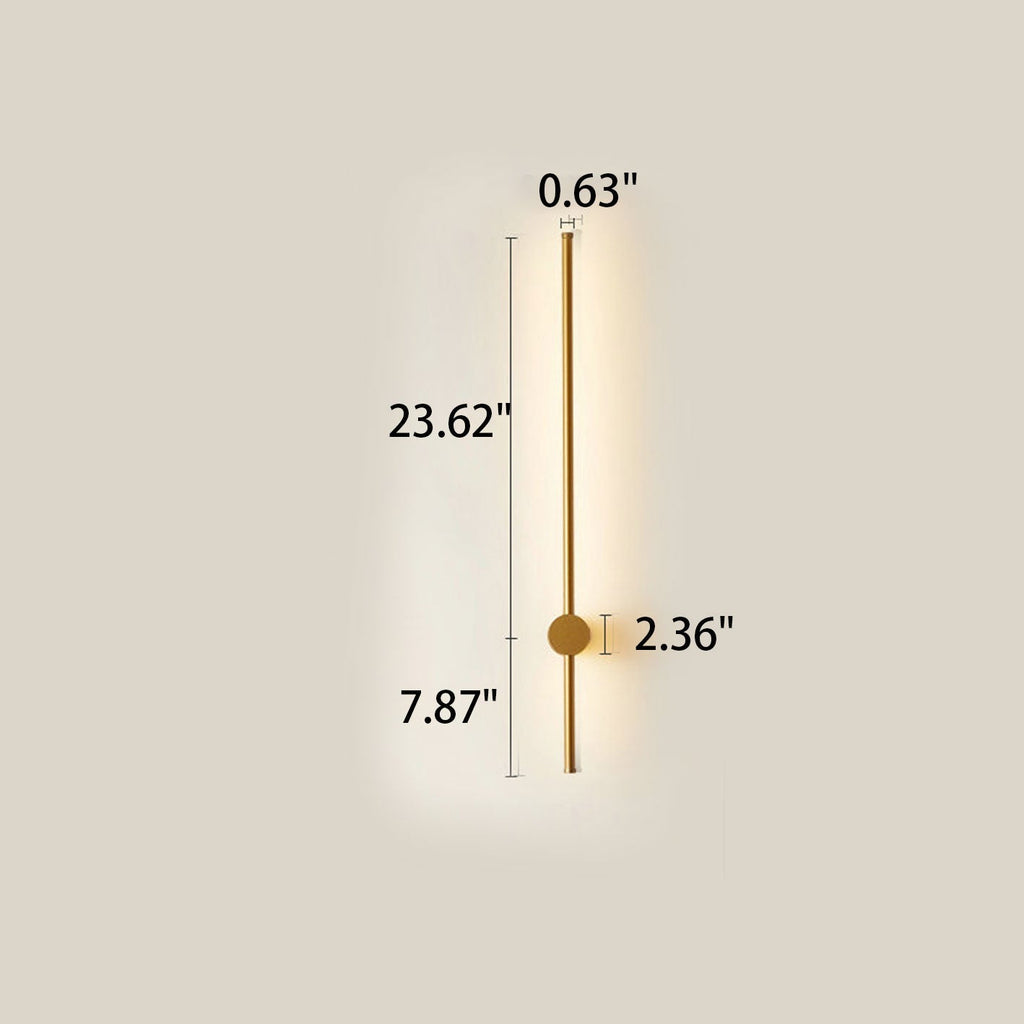 Sleek Aluminum LED Wall Sconce Light