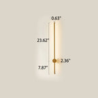 Sleek Aluminum LED Wall Sconce Light