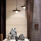 Boreal Pendant Light | Solid Wood, Adjustable Height