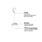 Contemporary Minimalist USB Rechargeable LED Camping Tent Light for Outdoor Use