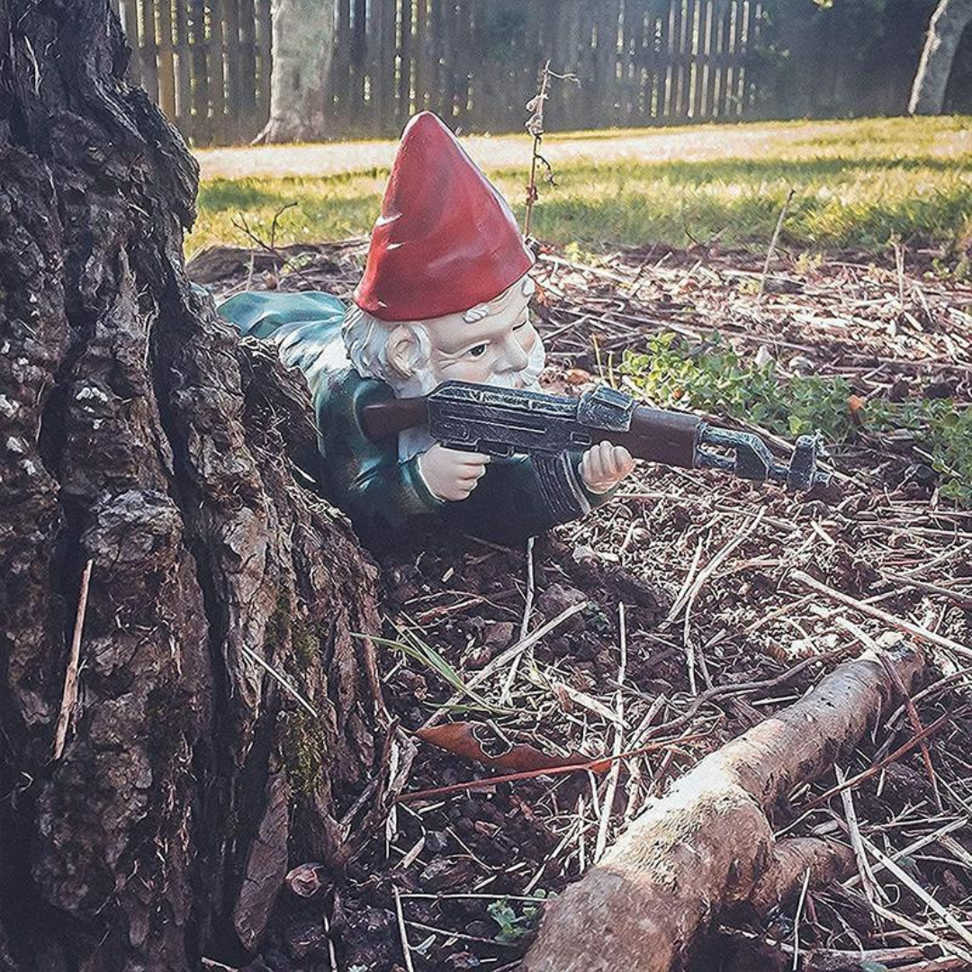 Drelix - Military Garden Gnome