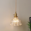Virelian - Nordic Glass Pendant Lamp with Copper