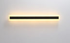 Stylish Elongated LED Acrylic Outdoor Wall Light - Waterproof and Minimalist Design