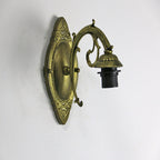 Classic Tiffany Petals Stained Glass Wall Sconce Lamp with Single Light