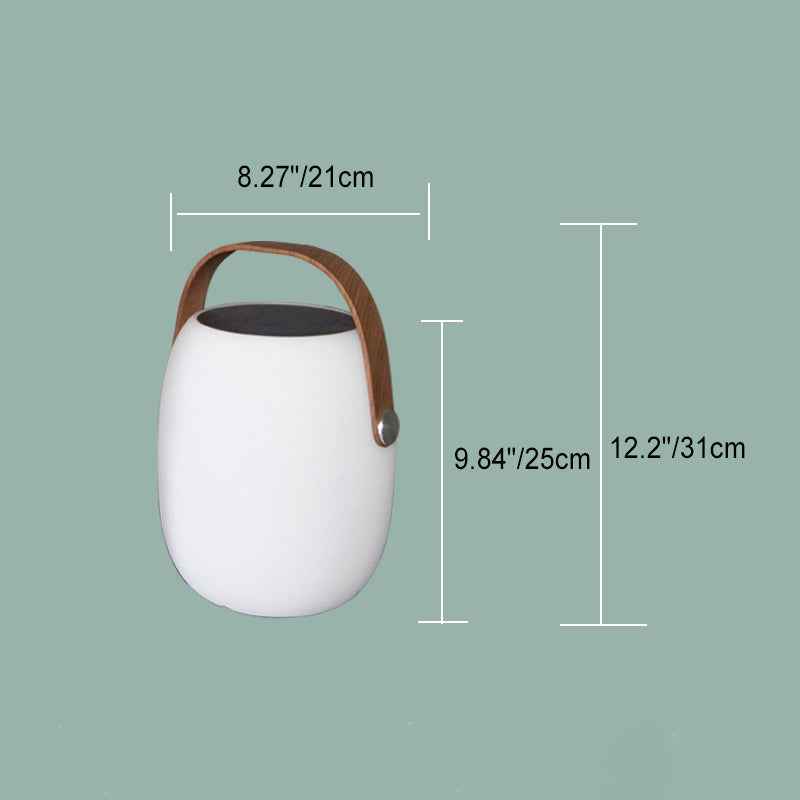Waterproof Solar-Powered Portable LED Basket Light for Outdoor Decor