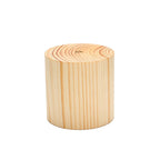 Artistic Wooden LED Touch-Control Night Lamp