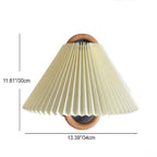 Bela Wall Sconce | Natural Beechwood, Soft Fabric Shade