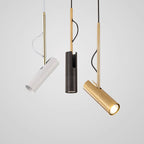 Contemporary Gold 1-Light LED Spotlight Pendant