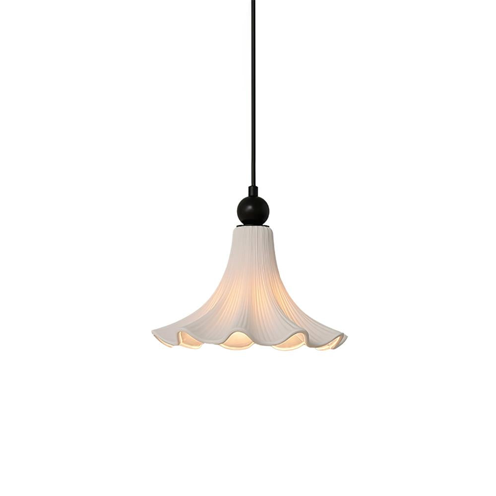 Floréa - French Ceramic Flower Pendant Lamp