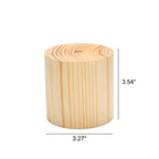 Artistic Wooden LED Touch-Control Night Lamp