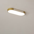 Modern Minimalist Rectangular LED Ceiling Light | 1-Light Flush Mount