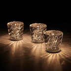 Crescendo Crystal Table Lamp | USB Rechargeable, Elegant Design