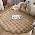 Cush - Round Floor Rug 90x90 Fleece