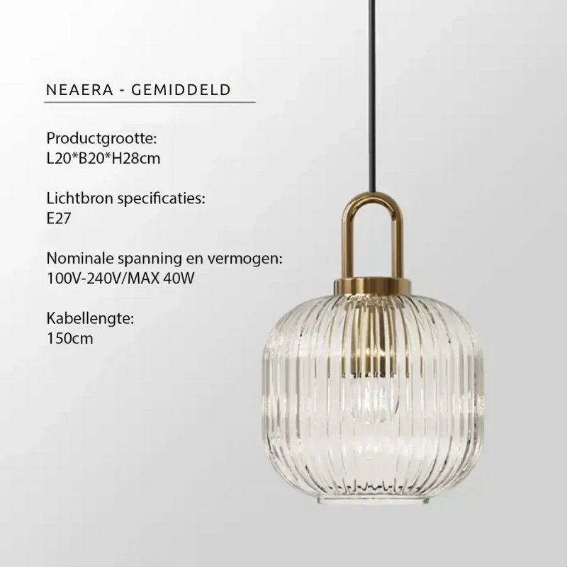 Neaera - Modern Glass Hanging Lamp